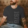 1976 Years T-Shirts Made In 1976 Limited Edition Unisex Unisex 50th Irthday Gifts Short Sleeve Vintage Tshirts