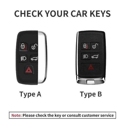 Leather Car Key Cover for Land Rover Range Rover JAGUAR Sport Evoque Velar Discovery 5 Jaguar XE XF E-Pace F-Pace A8 X8 XJ XFL