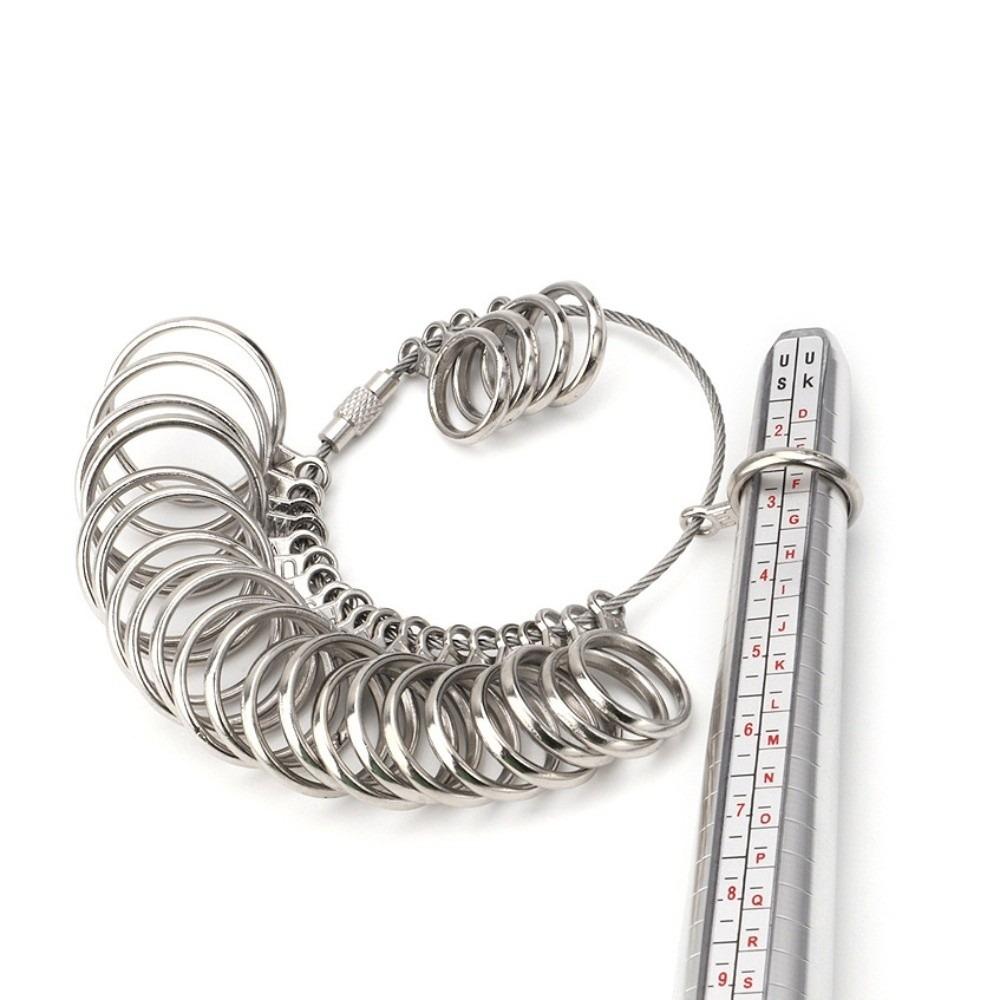 Accurate Measurement Ring Measurement Tool Finger Ring Gauge Kit  Jewelry Sizing Measuring