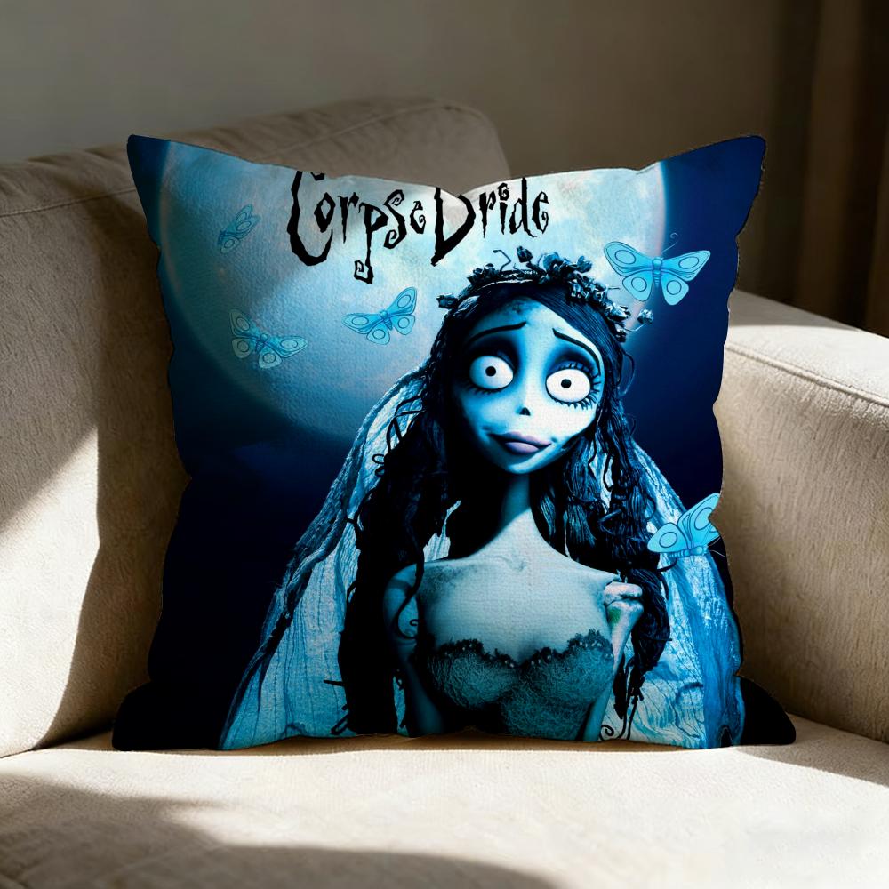 Ccorpse BBrides Moive Pillow Case Linen Pillow Covers Cover For Couch Living Room Bench Patio Floor Linen Home Decor