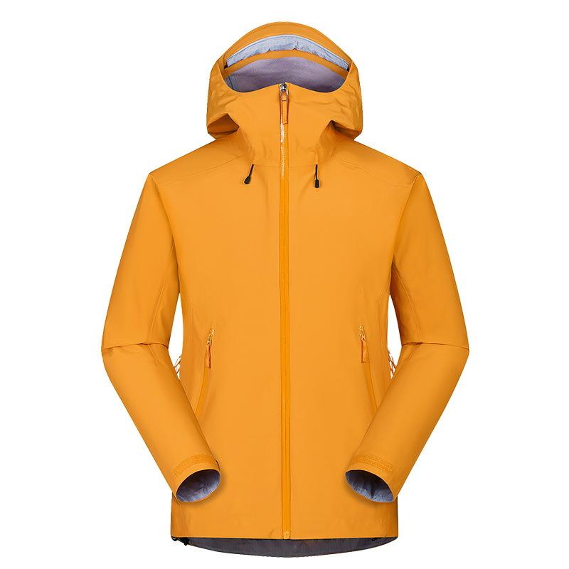 Mountain spring and autumn hooded jacket windproof, waterproof, wear-resistant and warm 2026 casual outdoor fishing mountaineering jacket