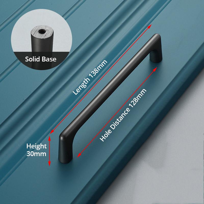 KAK Zinc Alloy Pearl Gray Gold Cabinet Handles Solid Drawer Knobs Kitchen Cupboard Door Pulls Furniture Handle Cabinet Hardware