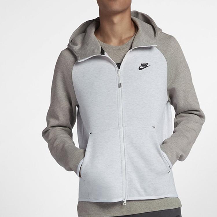 Nike Sport Fritidsjakke med hette Herrejakker Grå 928484-052