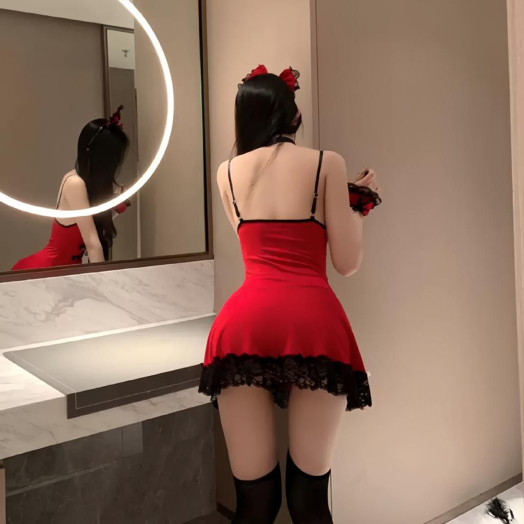 Sexy Plus Size Sexy Maid Seduction Couple Fun Flirting Sexy Clothes Maid Suit