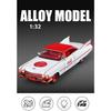 Simulation 1/32 1961 Cadillacs Series 62 Convertible Alloy Car Model Sound Light Children Metal Toy Vehicle Miniature Voiture