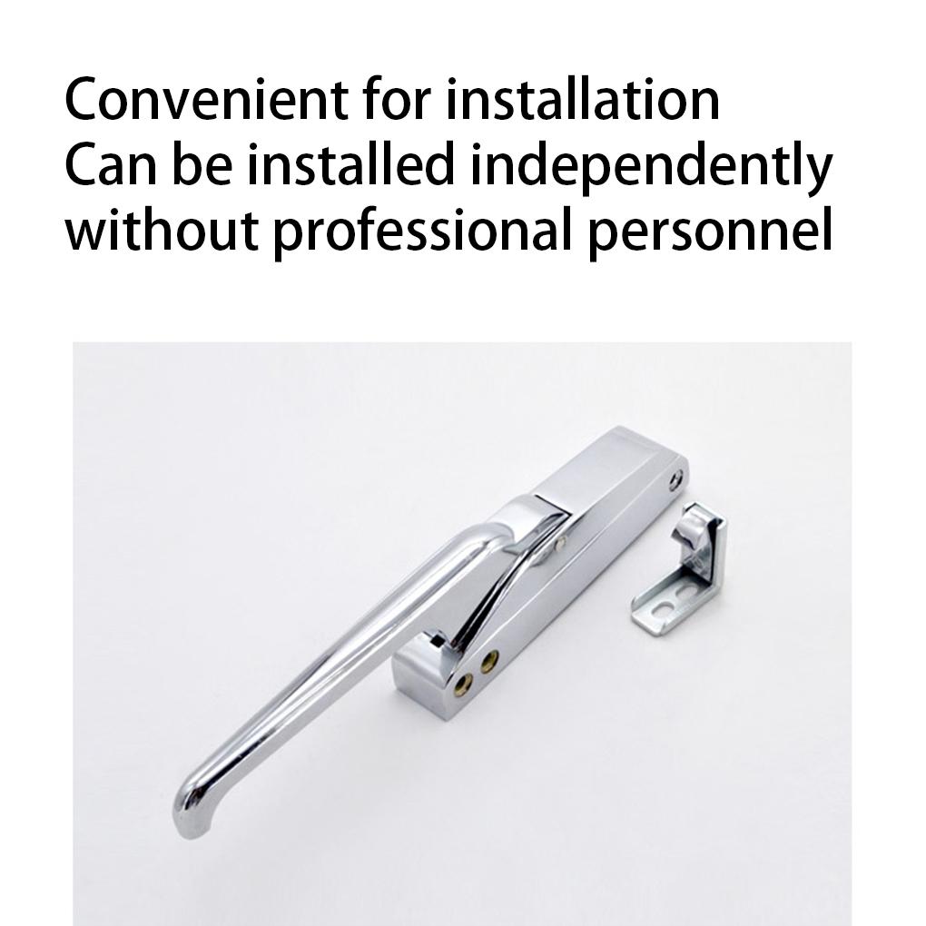 Zinc Alloy Fridge Door Handle Portable Detachable Replacement Kitchen Restaurant Refrigerator Oven Cabinet Pull Hardware
