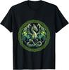 LIMITED Tribal Irish Green Celtic Knot Fantasy Dragon, Patrick Day T-Shirt S-3XL