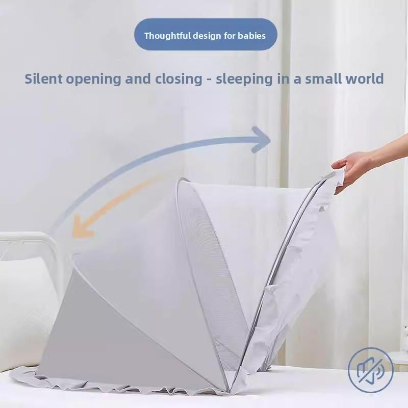 Baby Bed Mosquito Net With Foldable Design For Newborn And Infant Sleep Protection