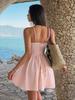 Vestido Camisola de Color Sólido Moda Europea y Americana Kai Kuo para Primavera/Verano 2026