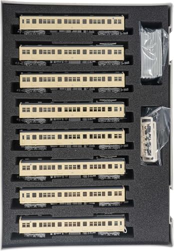 Greenmax N Gauge Tobu 7820 Series Tojo Line, Selectable Car Number, 8-Car Set, Powered, Model Train, 50807