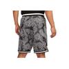 Nike Pantalones cortos de baloncesto Dri-FIT DNA con estampado integral y cordones para hombre, pantalones cortos negros FB6928-010