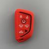 Funda de Silicona para Llave de Coche Carcasa para Chevrolet Corvette C8 2021 Coupe 6 7 Botones Portallaves Remoto Accesorios