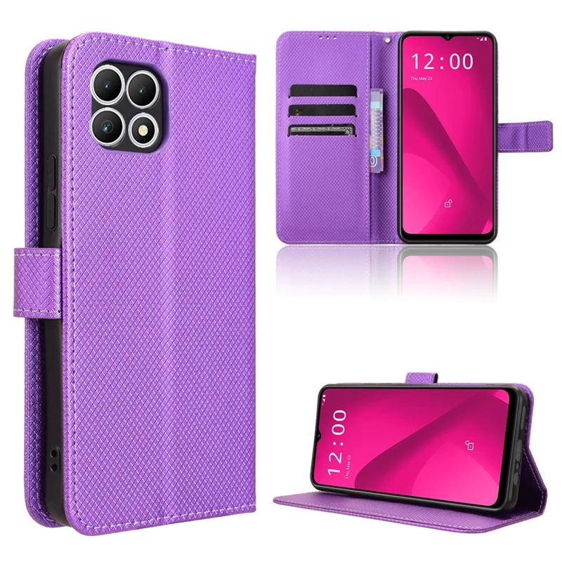Funda Protectora Tipo Flip Book Para T-Mobile Revvl 8 7 Pro 5G 6 6x 5G Funda Cartera Ranuras para Tarjetas Soporte Fundas Funda