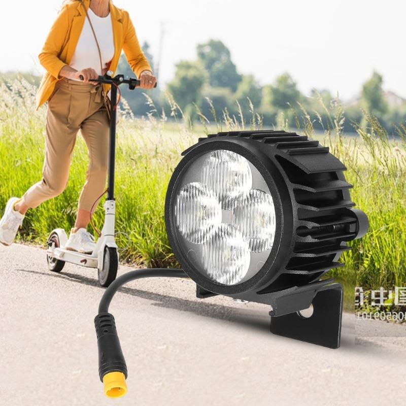 High Brightness LEDs Headlight Nighttimes Safe Cycling Scooters Front Light for Night Cycling Safety