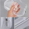 NEYORIKA Cosmetic Travel Toiletry Vinyl Makeup Cosmetic Pouch, Pouch, & Storage, Clear, 3-Pack