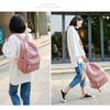 Autumn Winter New Corduroy Women's Backpacks Breathable Wear-resistant Solid Color Teenager Girl Shoulders Bag Large Capacity Casual Female Knapsacks