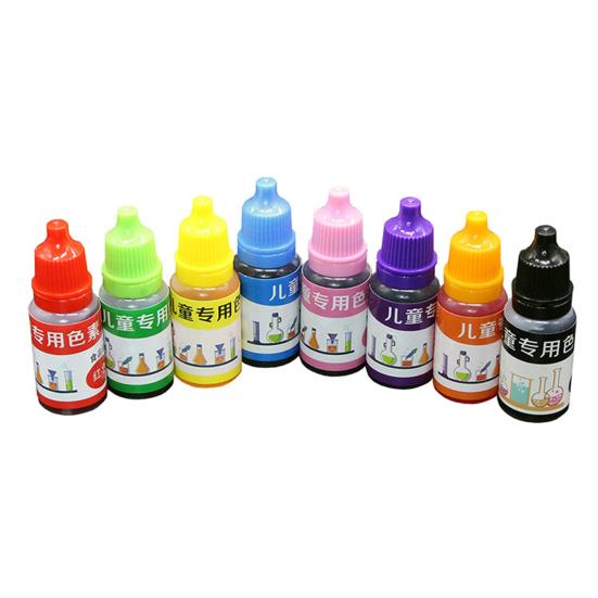 8Pcs Toy Harmless Creative Bright Color Boy Girl Painting Pigment for Gift
