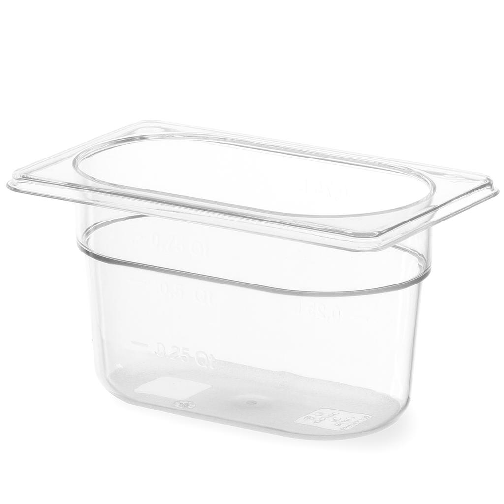 Transparent Polycarbonate GN Container GN 19 Height 65 Mm Hendi 861837