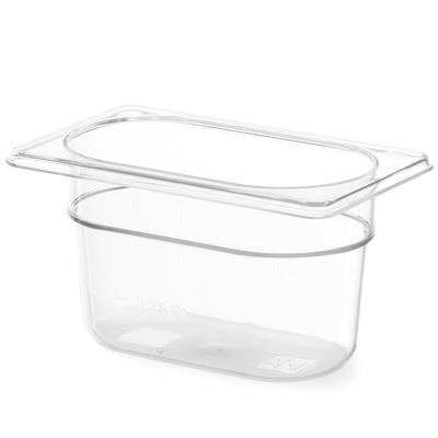 Transparent Polycarbonate GN Container GN 19 Height 100 Mm Hendi 861820
