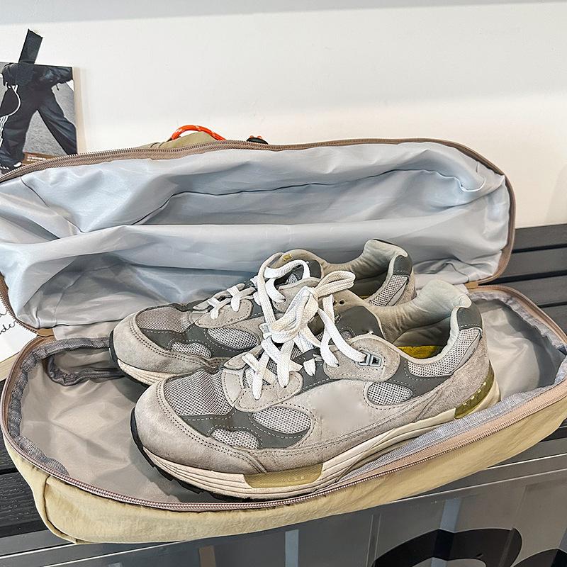 Shoulder Bag Nylon Water-Repellent Travel Bag with Separation Shoes Bags Fitness Bag