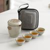 Sichun Ru Kiln Portable Travel Tea Set
