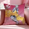 Band A-Aerosmith Cushion Cover Breathable Linen Pillowcase Summer Odorless Eco-Friendly Invisible Zipper Washable