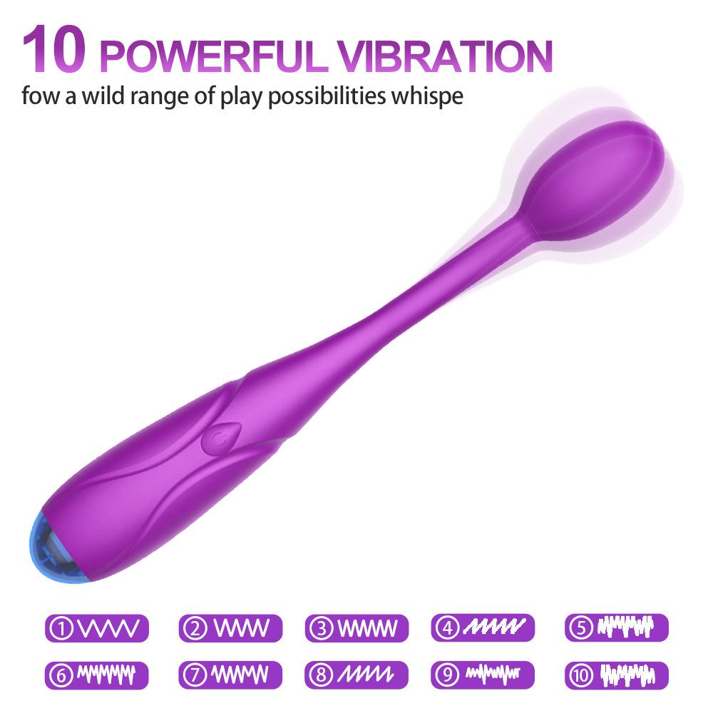 Female Vibrating Vibrator Strong Vibrating Sensation Second Tide Silicone Silent Vibrator Adult Erotic Sex Toys