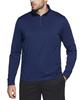 Teseulla Brushed Fleece Running Quarter-Zip Training T-Shirt