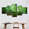 5 Panels Nature Forest Posters Canvas Painting Tree Landscape Picture Prints Wall Art For Living Room Modern Home Decor No Frame