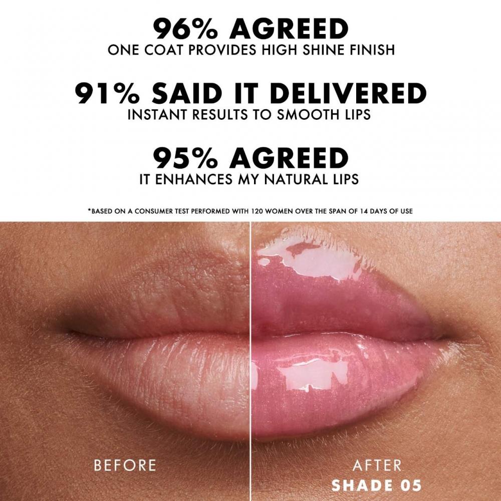 Armani Beauty Prisma Glass Feuchtigkeitsspendender Lipgloss 0,11 fl oz 05 Berry Beam