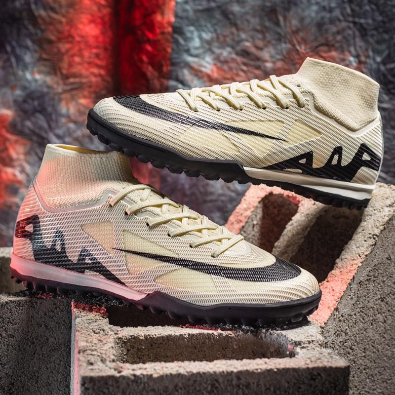 Neue Herren Ultraleichte Fußballschuhe Trainingsschuhe Fußballschuhe Spiel Hochwertig Professionell Outdoor Rutschfest Fußballschuhe