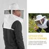 Steel Mesh Beekeeper Hat White Edging Beekeeping Veil Hat Beekeeper Cowboy Hat  Farming