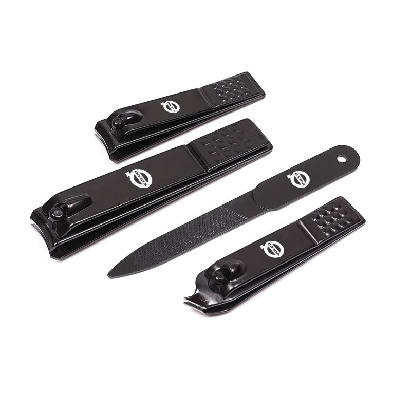 Nail Clippers Stainless Steel 4-Piece Nail Clippers Set Diagonal Nail Clippers For Volvo ES90 EC40 EX40 EM90 XC90 V90 V60 XC60