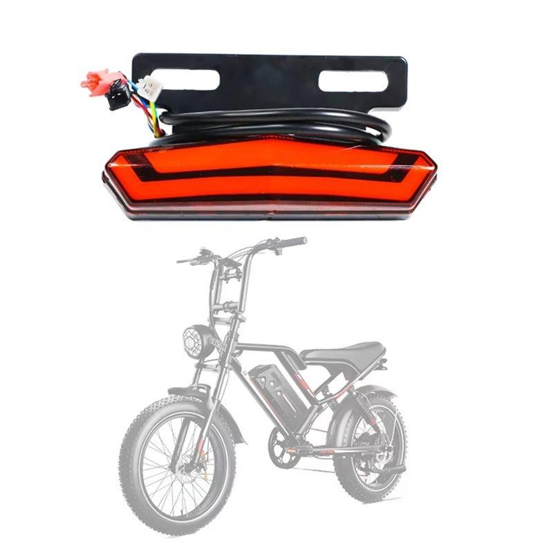 Precise For OOK-TEK S80 Fat Bike Taillight Replacement Electric Bicycle E-Bike Rear Light NEW IMAGE Parts Accessories