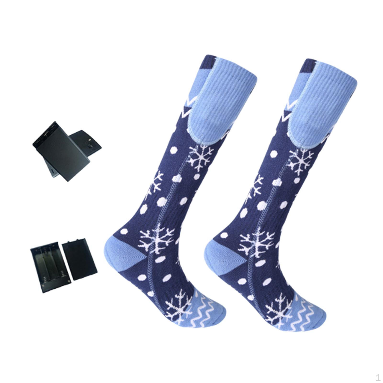 

Thermal Heated Socks with Uniform Heating Technology And Softness, Suitable for Outdoor Activities синий