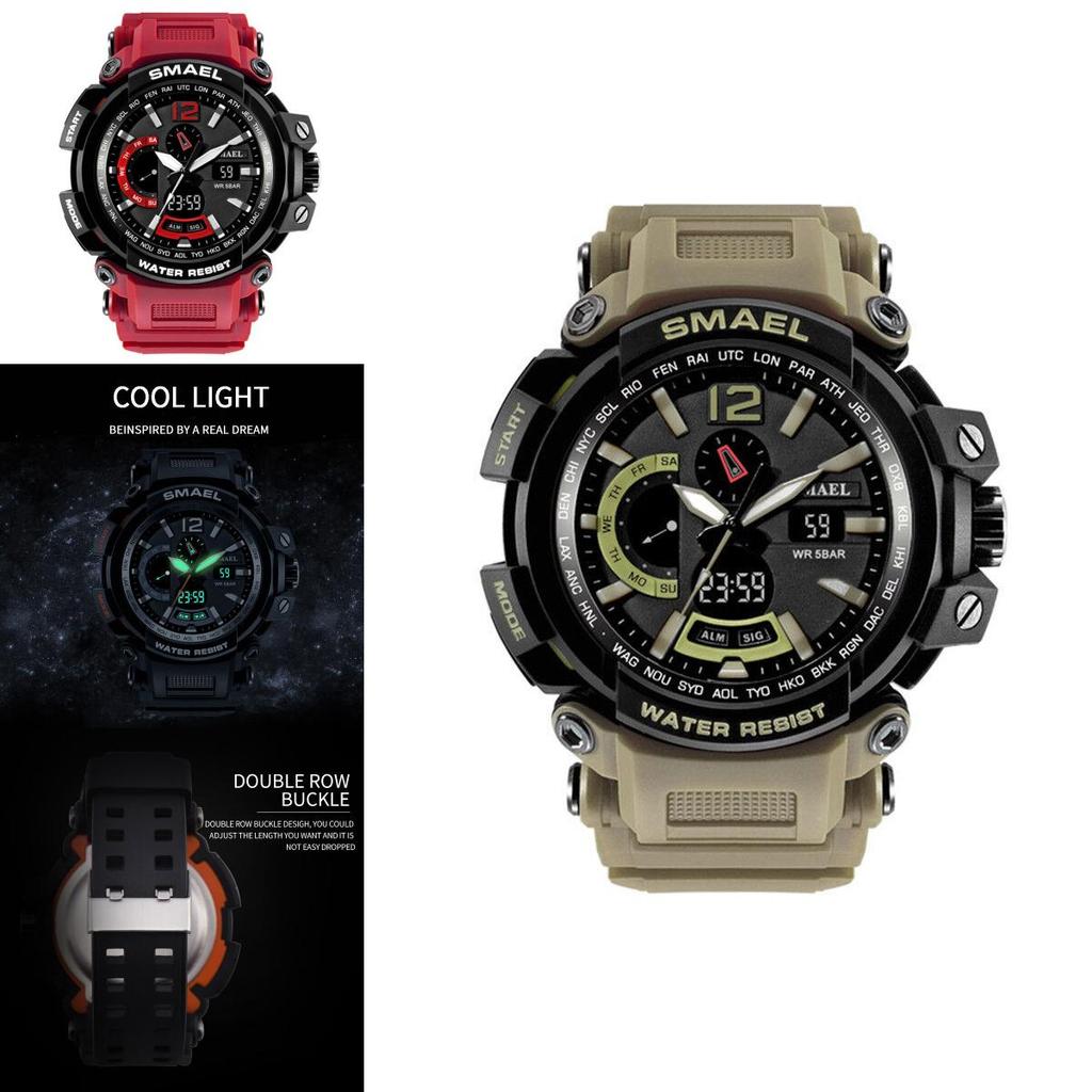 Smael Sport Watch Men Fashion Digital Led Electronic Quartz Classic Timeless Design