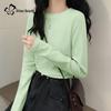 Women's Long Sleeve Pure Cotton Base Layer T-Shirt