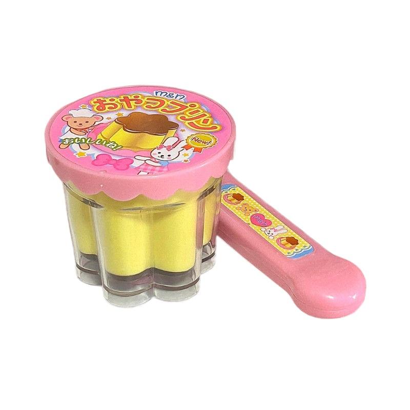 1 Set Simulation Rollenspiel Erdbeerpudding Spielzeug Essen Pudding Fütterungsrequisite Frühe Bildung Japanische Spielhaus Spielsachen Für Freund