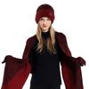 3Pcs/set Winter Warm Beanie Hat Scarf Knitted Woolen Touch Screen Gloves Windproof Outdoor Ear Protection Cap for Men Women
