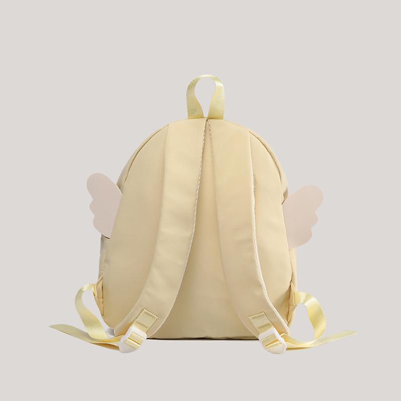Bib bear backpack Japanese new cute creative cartoon casual student schoolbag sweet cool soft girl backpack female