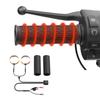SHEAWA Motorcycle Grip Cold Weather 5 Temperature Rapid Memory Temperature Control IP66 Universal Handlebar Easy Winter Warmth for Snowmobiles Heater,