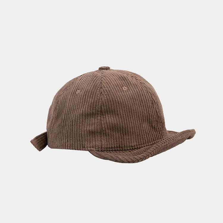 

Шляпа с короткими полями Мужская и женская Ретро Рабочий стиль Ами Кадзи Шляпа с мягкими полями Японская бейсболка M（56-58cm）