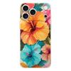 Soft Clear TPU Phone Case For iPhone 17 Air 16E 16 11 15 14 Pro MAX 12 13 7 8 Plus SE Easter Cover Summer Colorful Flower