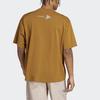 adidas TERREX X And Wander T Shirts Unisex Yellow Crew Neck Moderate Straight Fit HR7142