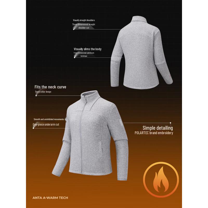 ANTA x National Geographic Women s Polartec Outdoor Fleece Jacket 2XL