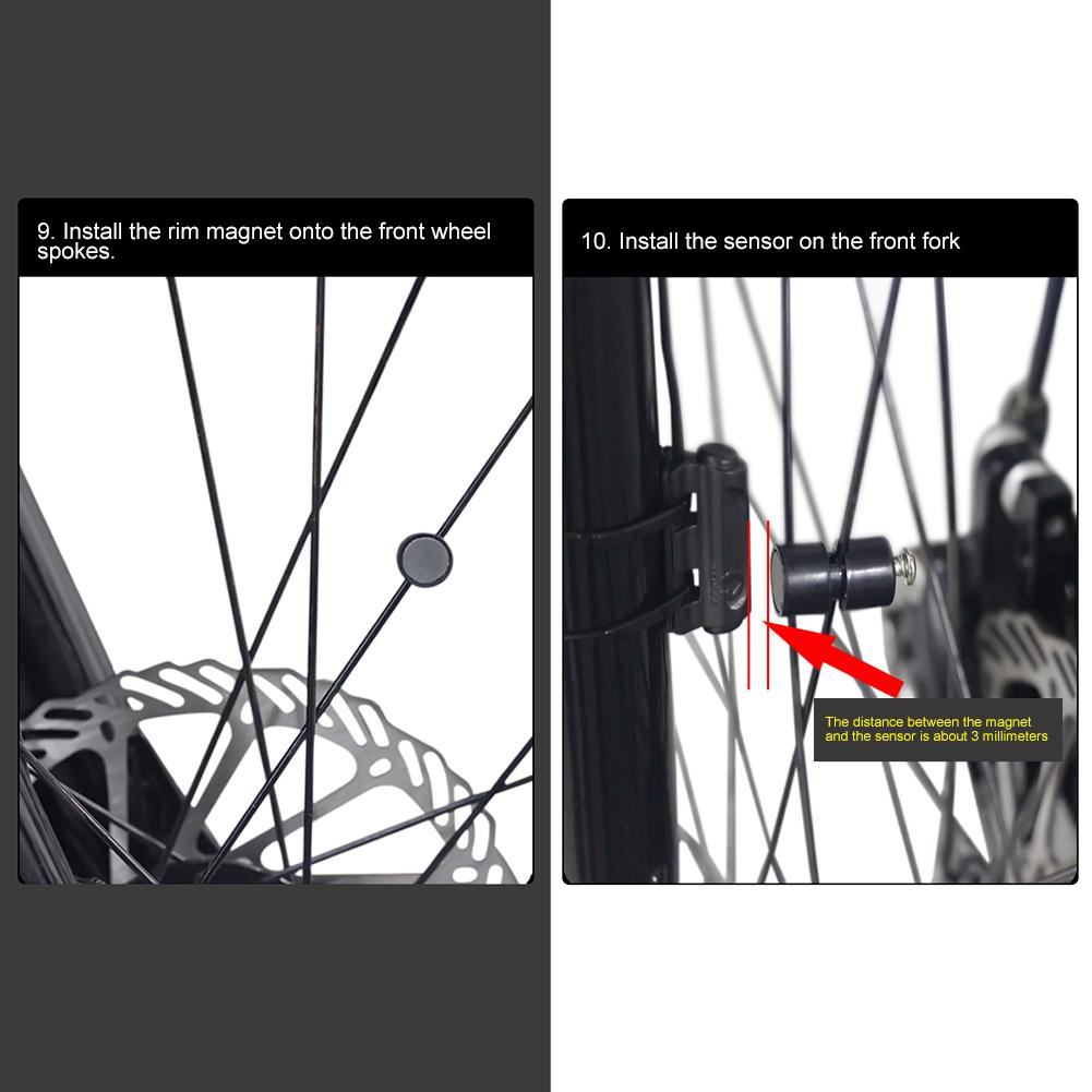 Bike Computer Bicycle Speedometer Multi-Functional Bike Odometer Cycling Computer for Men Women Teens Bikers Outdoor Cycling