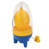 Egg Spinner Fun Shape High Torsion Rotation Homogeneous Hand Powered Portable Golden Egg Maker Blue