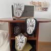 Leverde Dali Soft Clock Interior Table Clock 90 Degree Bent Art Clock Stylish Idea Goods Silver
