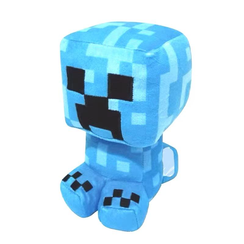 Плюшевая игрушка Minecraft в вакуумной упаковке: Стив, Крипер и Иссушитель
