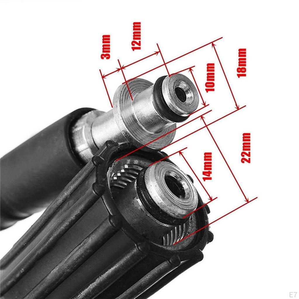 3200 PSI 160Bar High Pressure Washer Hose, Garden Lawn Watering Car Cleaning Hose for